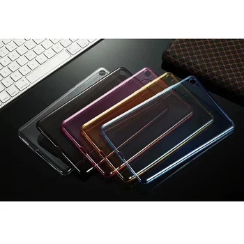

For xiaomi mi pad 4 silicone case TPU soft crystal Transparent cover funda For xiaomi mipad 4 shockproof bumper smart case