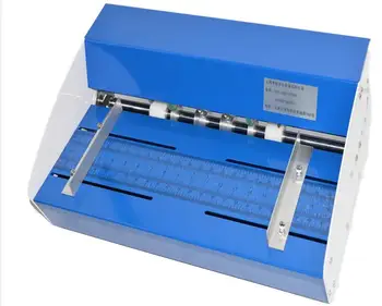 

Blue New 18inch 460mm Electric Creaser Scorer Perforator 3 in1 combo Paper Creasing Perforating 3 Function Machine