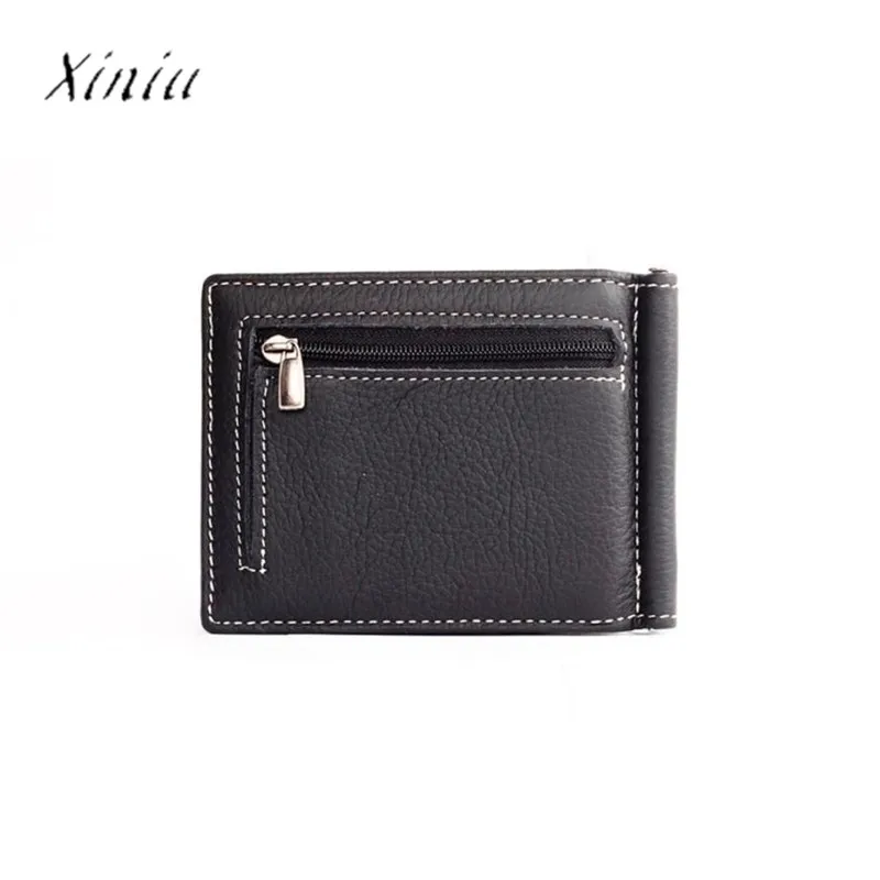 Genuine Leather Luxury Mens Bifold Credit ID Card Wallet Holder Slim Coin Purse Genuine Leather Luxury Mens Bifold Credit ID Card Wallet Holder Slim Coin Purse