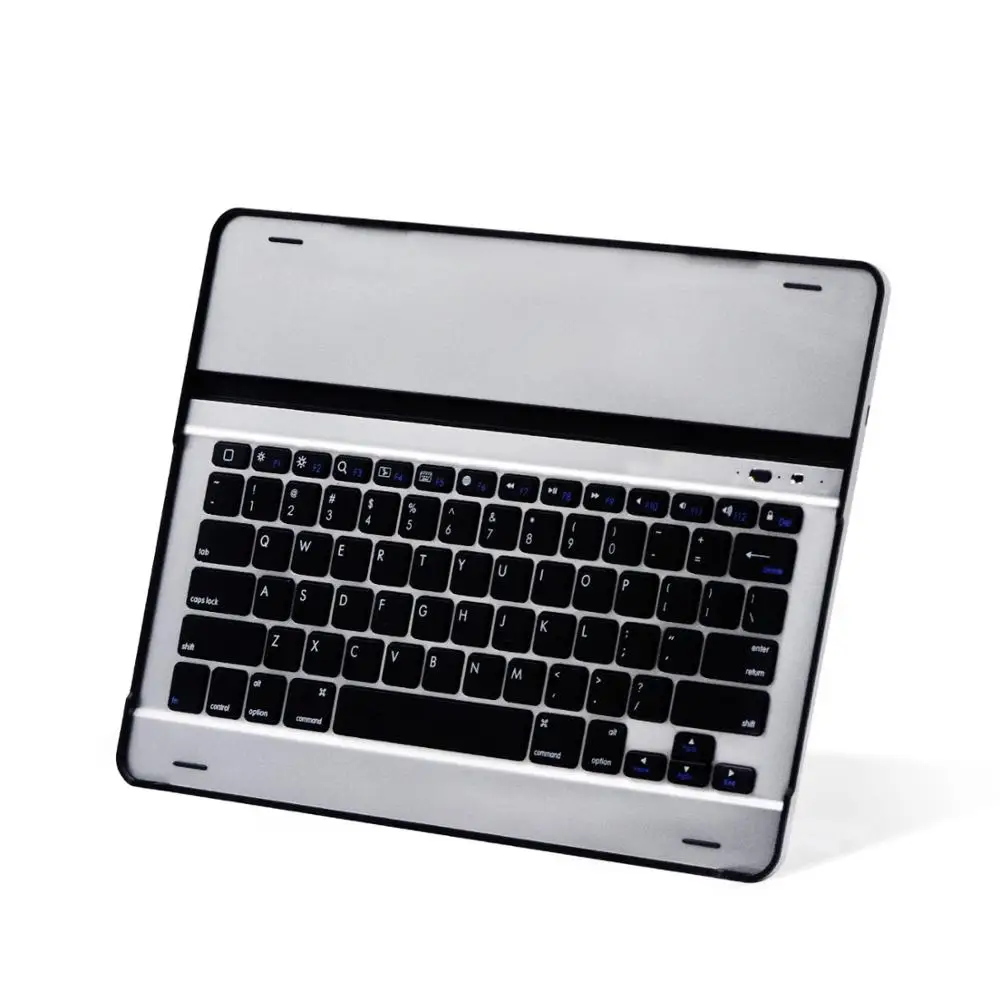 Black IPad pro 12,9 чехол с клавиатурой 2015360 Вращающийся беспроводной клавиатура элегантный чехол 180 поворотный стенд жесткий в виде ракушки крышка авто - Цвет: Black