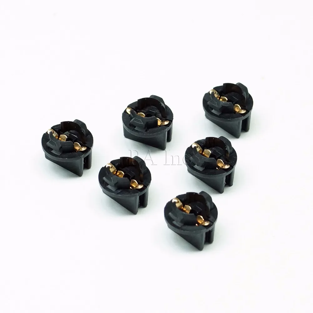 

PA LED 10pcs x Pinball Machine 1/2 Hole Twist In Light Bulb Socket 194 168 ALL T10 Wedge