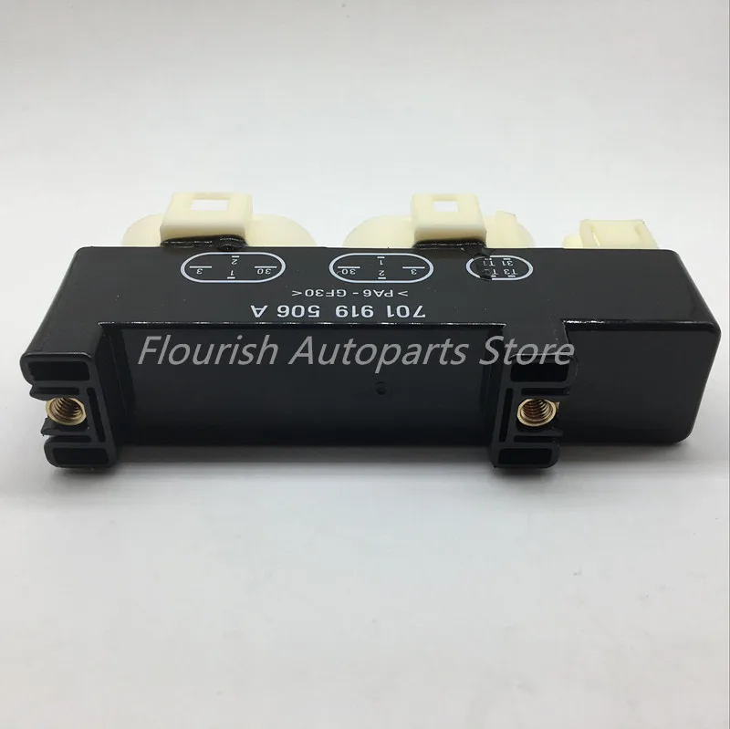 

FOR VW SHARAN FAN RELAY CONTROL SWITCH RADIATOR COOLING 701919506A 701 919 506 A Free Shipping !!