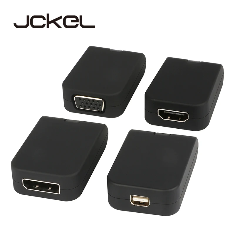 

JCKEL USB Type C 3.1 to DP/Mini DP/HDMI/VGA Converter Hub