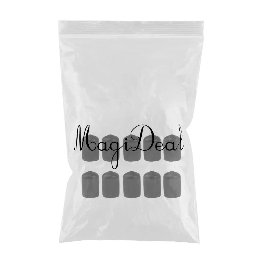 10pcs 12/13/14mm Rubber Pool Cue Tip Protector Ferrule Slip-on Head Cover Indoor Club Pub Family Game Snooker Billiard Accessory