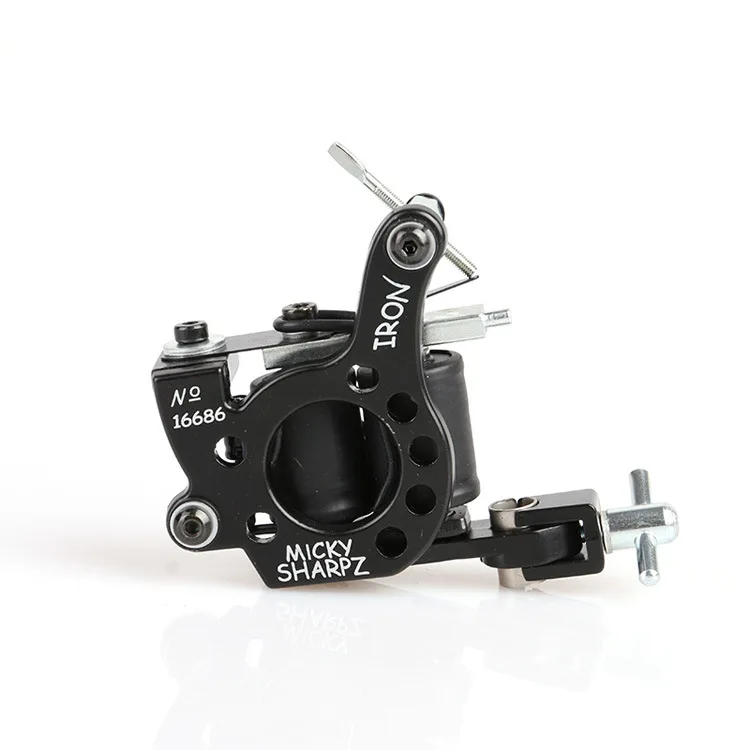 

Redmore Tattoo Tattoo Machine 10 Wraps Coil Professional Steel tattoo gun Tattoo equipment Free shipping