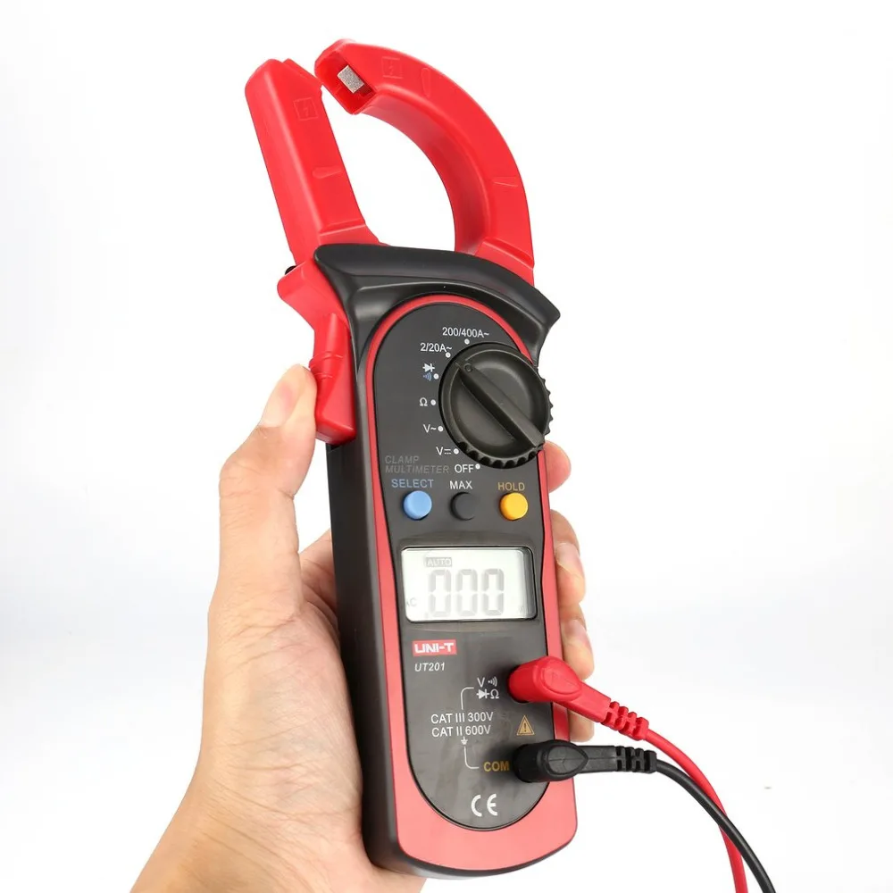 

Multitester Current Voltage Resistance Tester Digital Clamp Meters UNIT DC/AC Volt Amp Ohm Diode Mini Ammeter Probe