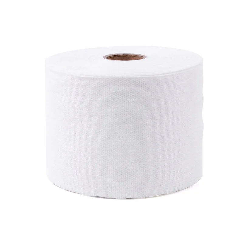 10 см Ширина 18 м один рулон нетканых материалов хлопковая ткань для снятия лака для ногтей Макияж инструмент белый