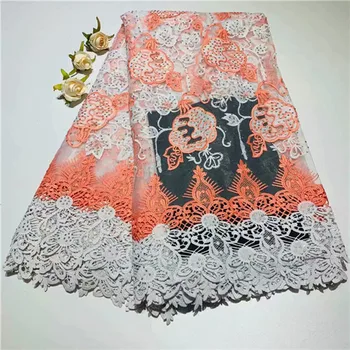 

Newly designed African law net Nigerian lace fabric wedding with stone African lace fabric wedding-TS12