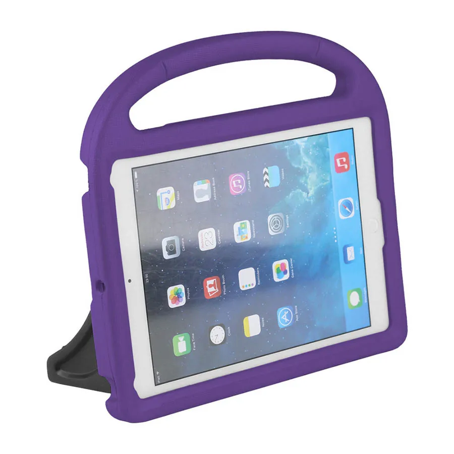 Kids Shockproof Case For New iPad 9.7 2017 2018 Pro 9.7 inch Air 2 Air 1 Children Safe EVA Protective Case Tablet Stand Cover (76)