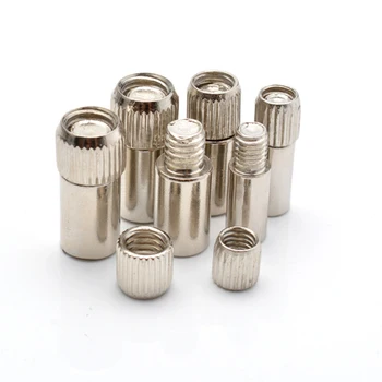 

100Pcs/Lot Nickel Plated Iron Furniture Cabinet Shelf Support Pin Holder Embed Inserted Built-in Nut Pegs