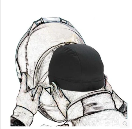 2pcs RSC115 COOL RIDE HELMET INNER CAP Quick moisture wicking quick dry Keep clean For Sports & Motorcycle Bike Racing Helmet