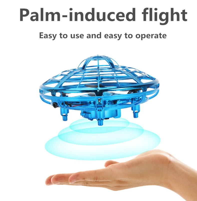 

Mini drone UFO RC Drone Infraed Induction Aircraft Quadcopter Children's toys Four wingsHelicopter headless mode sensory toys