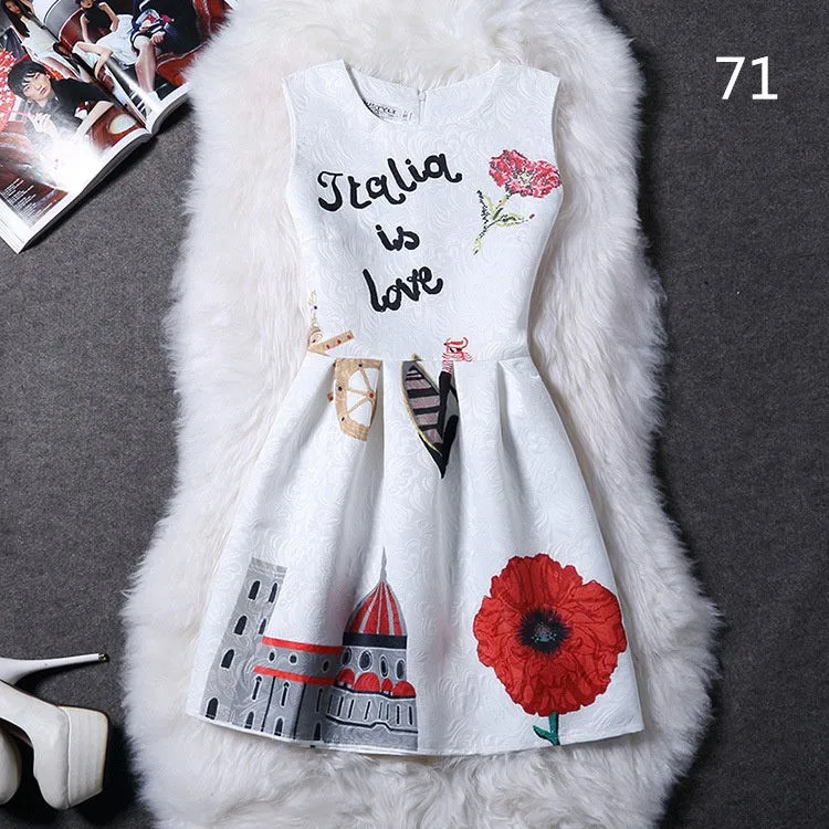 2016-New-Summer-Style-Women-Jupe-Casual-Mini-O-Neck-Sleeveless-Short-A-Line-Dress-Party (2)