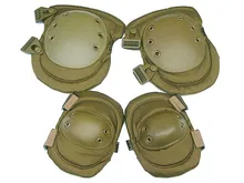 4Pcs/lot Outdoor Adults Sports Tactical MILL Knee Elbow Protective Supports Pads Skating Skiing Climbing Kneepad 1lot
