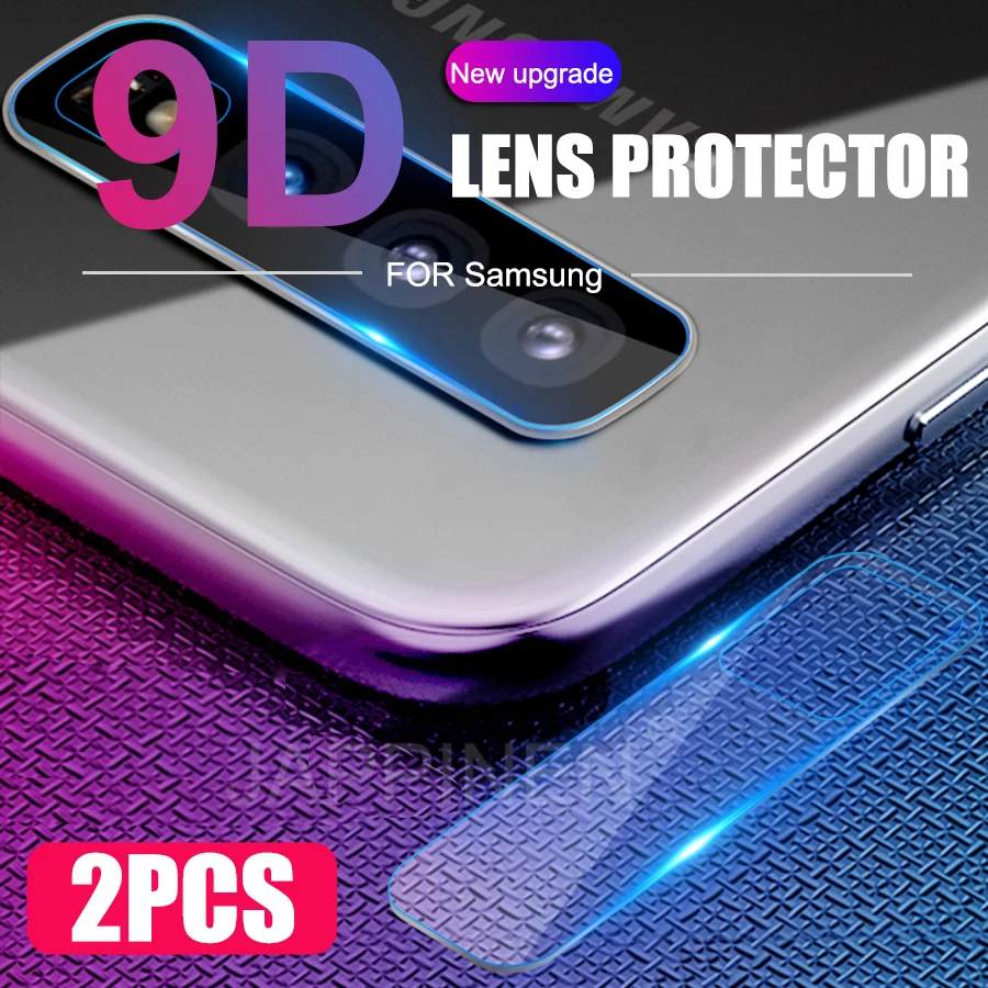 

2Pcs/lot Back Camera Lens Tempered Glass for Samsung Galaxy Note 8 9 S8 S9 S10 Plus S10E A6 A8 2018 Protector Protective Film