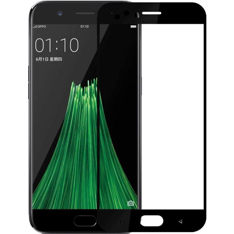 5D Round Curved Protective Tempered Glass For OPPO R11  R9S 4D Upgrade Edge Full Coverage Premium Screen Protector Film Glass (11)