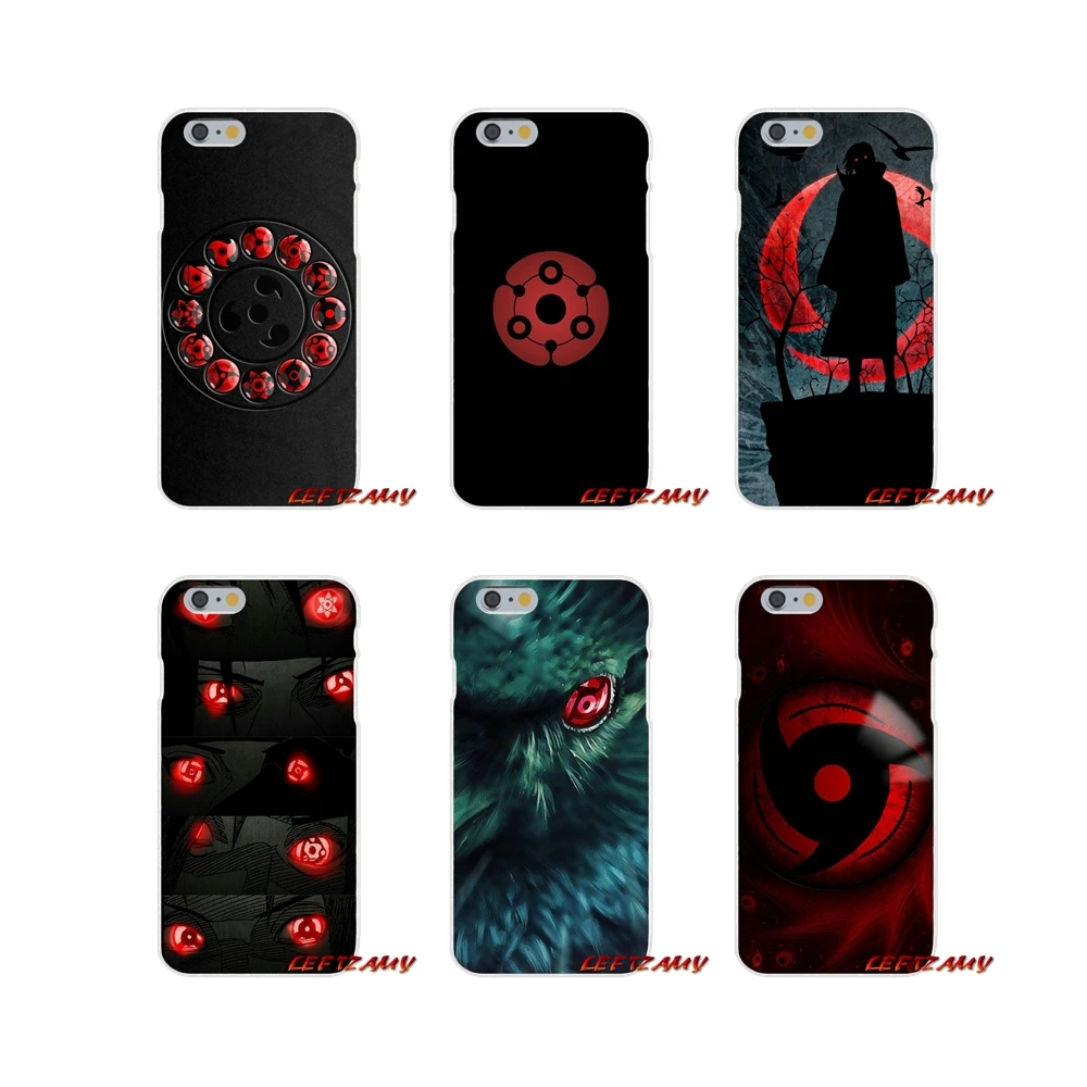 

For Xiaomi Redmi Note 6A MI8 Pro S2 A2 Lite Se MIx Max 2 3 F1 For Oneplus 3 6T Cell Phone Cases Anime Naruto Mangekyou Sharingan