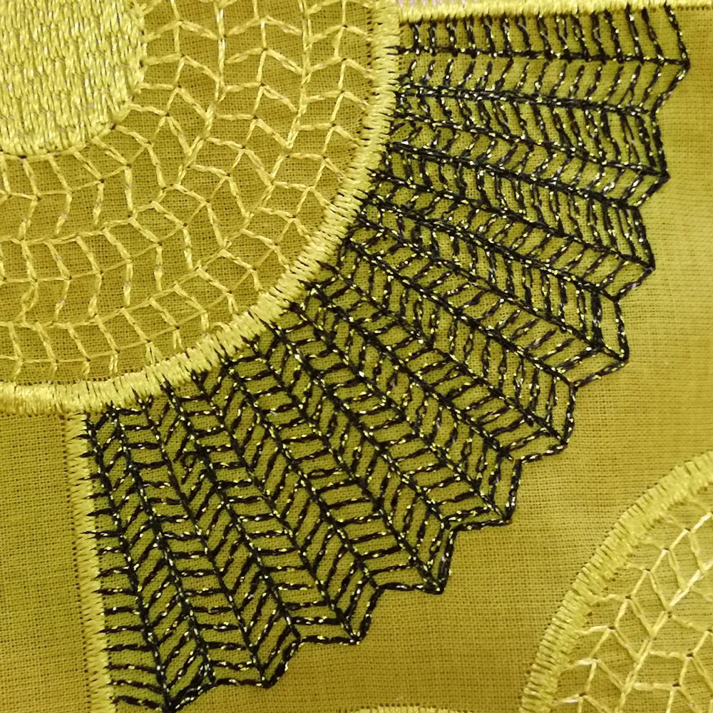 African-lace-fabric-yellow