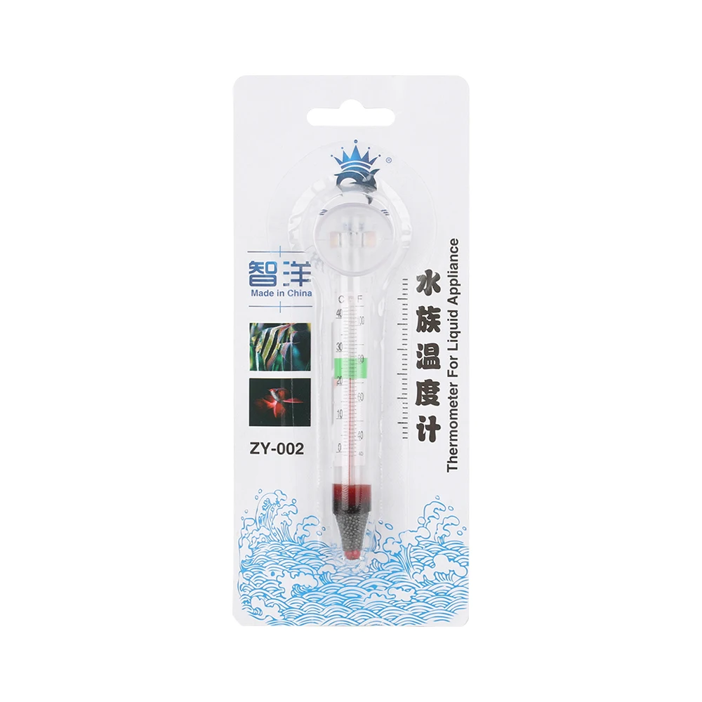 

1/3Pcs Aquarium Fish Tank Glass Water Temperature Thermometer With Nice Suction Cup Function Great Aquarium Tools