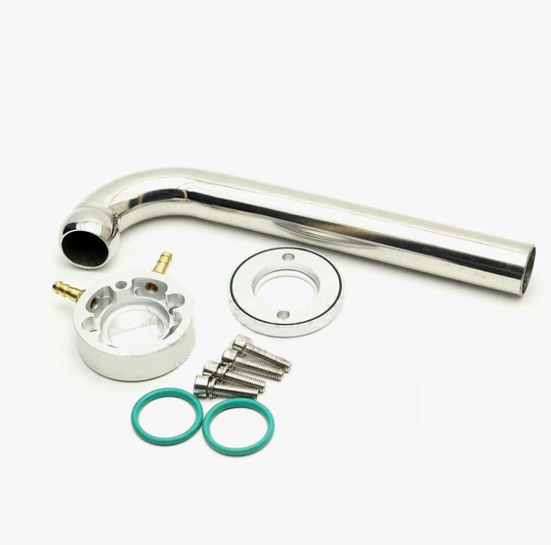 

Exhaust Pipe W Water Cooling Flange Ring For 26/29/30/32cc ZENOAH Engine 100-105 Degree Bent Spare Part For RC Gasoline Boat