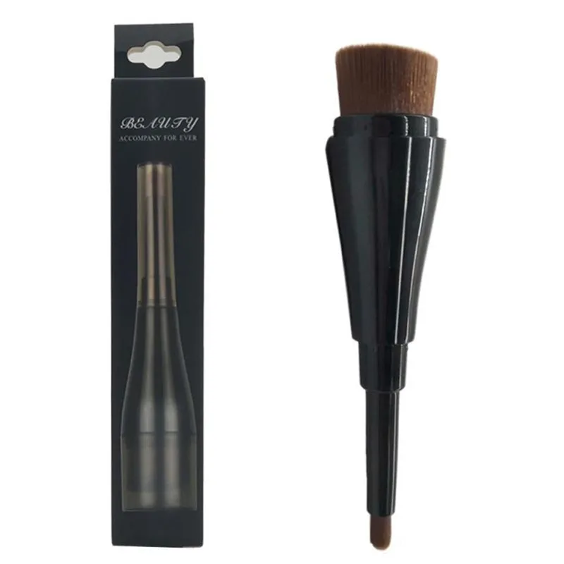 

Concave Double-end fluid Face Blush Brush Foundation Cosmetic Makeup Tools X10252