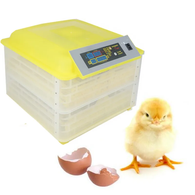 

Large Capacity 96 eggs auto hatcher equipment chicken duck goose poultry incubator with CE Certification