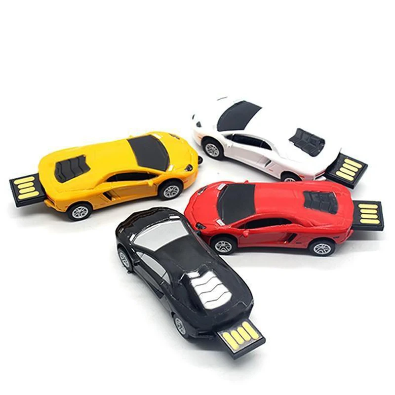 USB флэш-флешка в форме героя мультика спортивный флэш-накопитель автомобиль 4 ГБ 8 ГБ 16 ГБ 32 ГБ 64 ГБ гоночный автомобиль memoria usb палка креативный подарок usb flash cle