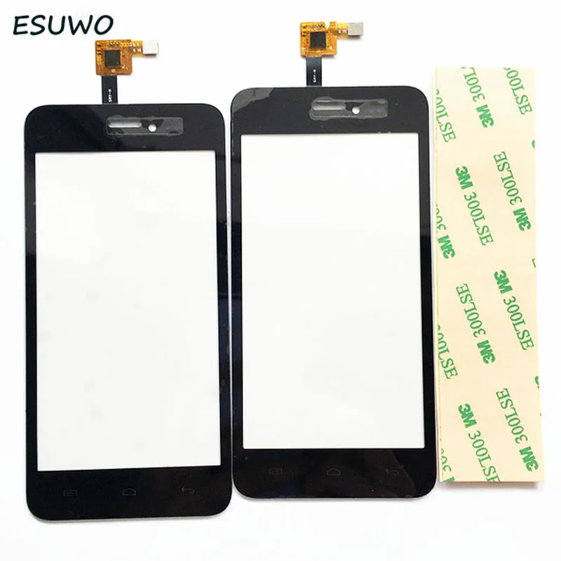 ESUWO 1 PC Black Color Touch Screen Digitizer For Explay Craft Touch Sreen Sensor Front Glass
