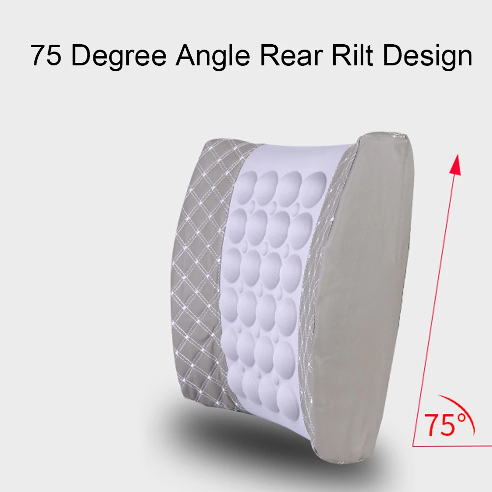 Автомобильная электрическая массажная подушка, поддержка поясницы, массажер