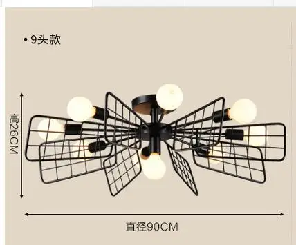 Персонализированные ветряная мельница led потолочный светильник простой современный творческий освещение в гостиную ресторан спальня Nordic