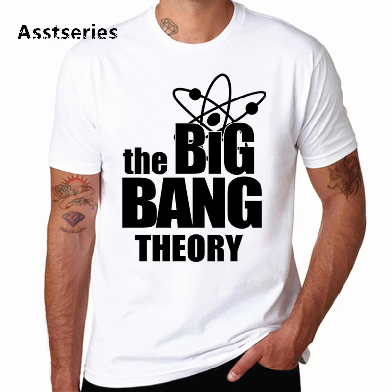 The Big Bang Theory Шелдон Пенни Мужская футболка Летняя футболка с коротким рукавом модная Новая мужская футболка HCP4564 - Цвет: HCP4564B