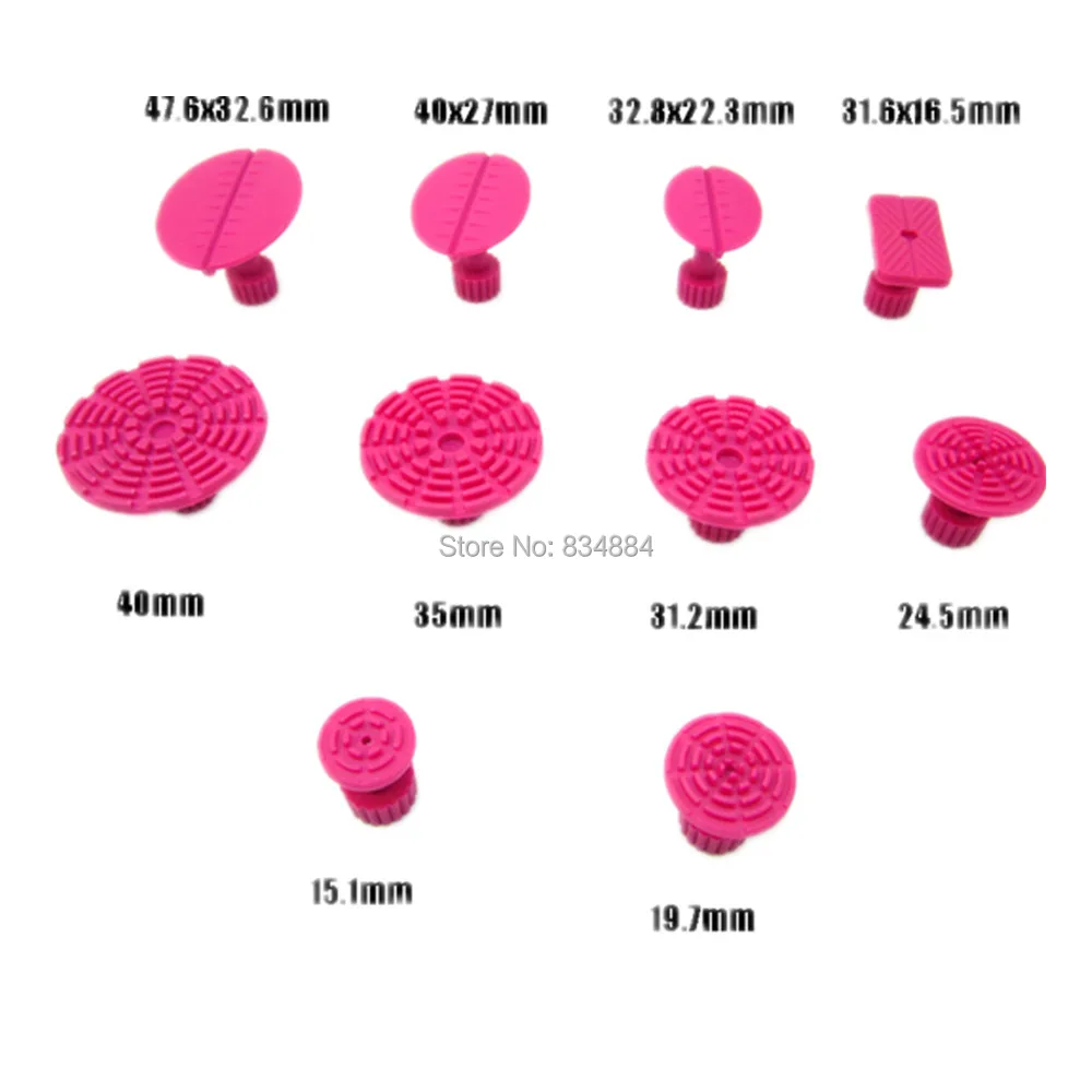 52X ремонт автомобилей вмятины pdr клей вкладки Инструменты для ремонта вмятин на автомобиле PDR клей вкладки работа с клеем Съемник слайд молоток инструмент для VW Audi