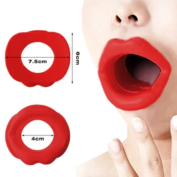 

Lips Massage Slim Exerciser Silicone Gel Anti Aging Anti Wrinkle Women Lip Muscle Trainer Device Exerciser Mouthpiece Face Care
