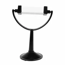 Optical Glass Triangular Prism with Stand for Physics Light Spectrum Teaching Optical Tool