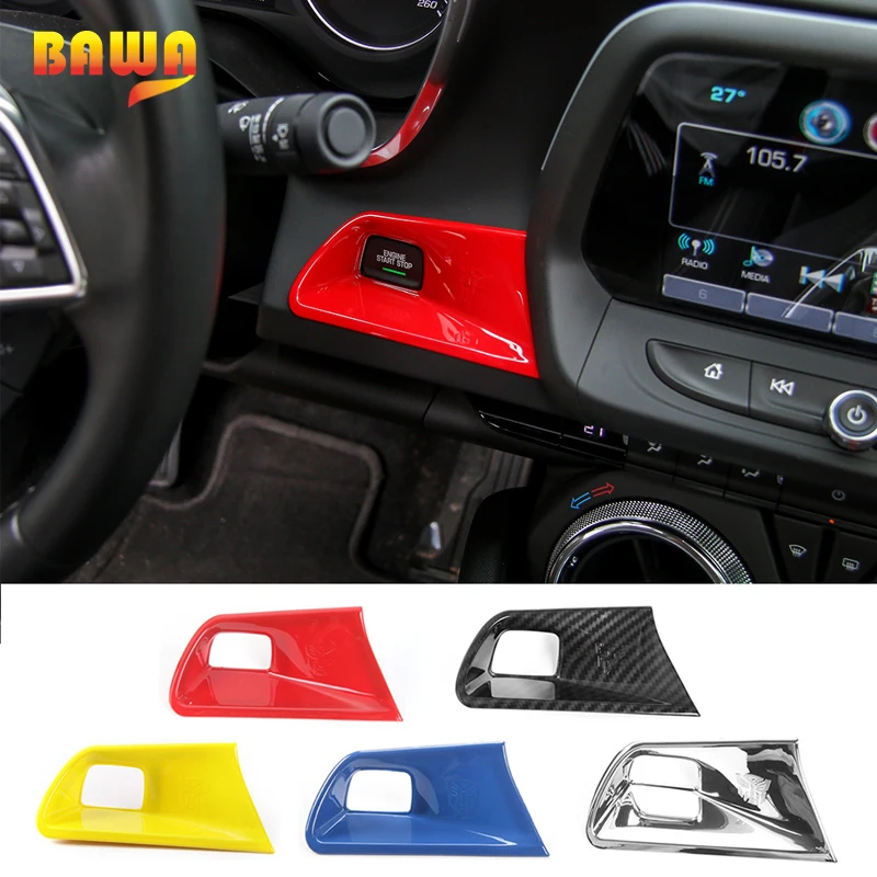 Car Multimedia bot/ón decoraci/ón interior trim