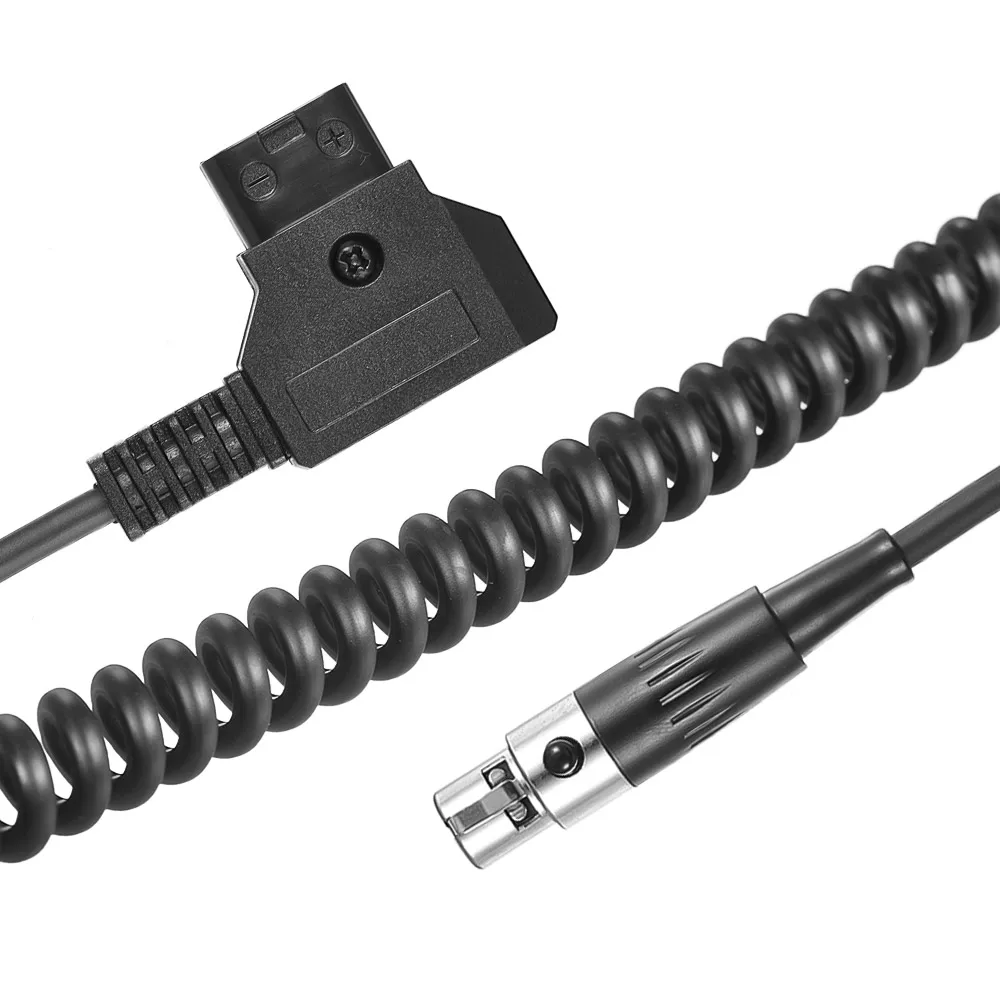 4-контактный кабель Andoer D-Tap папа в (Tinny) MINI XLR Прямой шнур длина кабеля 100 см для