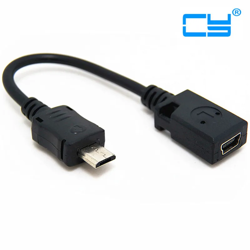 Кабель Micro USB папа мама 2 0 для синхронизации данных и зарядки 10 см|mini usb 2.0|usb 2.0 femaleusb