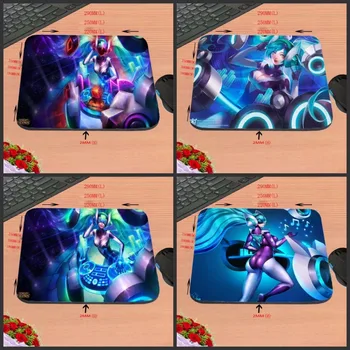 

League Of Legends Top Selling Print Anti-slip New Arrival Customized Rectangular Rubber Mouse Pad Computer PC Nice Gaming