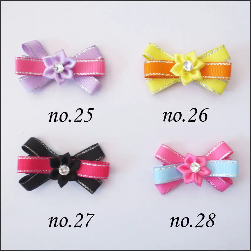 1000 BLESSING Good Girl 3.25/" Abby Hair Bow Clip Unicorn Accessories Wholesale