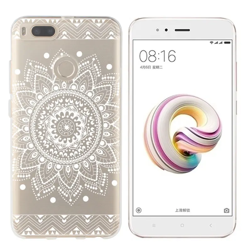 Patterned Phone Case for Xiaomi  Mi 8 A2 Lite Mi 5X 6X Pocophone F1 Clear Cover Redmi 5 Plus 6 Pro 4X Note 5 Pro Soft TPU Shell (13)