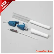 LC UPC одномодовое соединение на оптическом разъеме