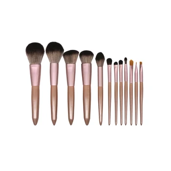 

Grape Makeup Brushes Set 12 pcs Eye Shadow Blending Eyeliner Eyelash Eyebrow Brushes For Make up Portable Blush Eye Brush Set