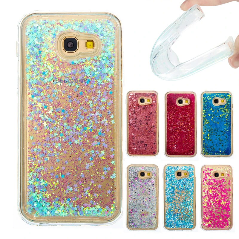 Fashion Bling Glitter Sand Water Quicksand Soft TPU Phone