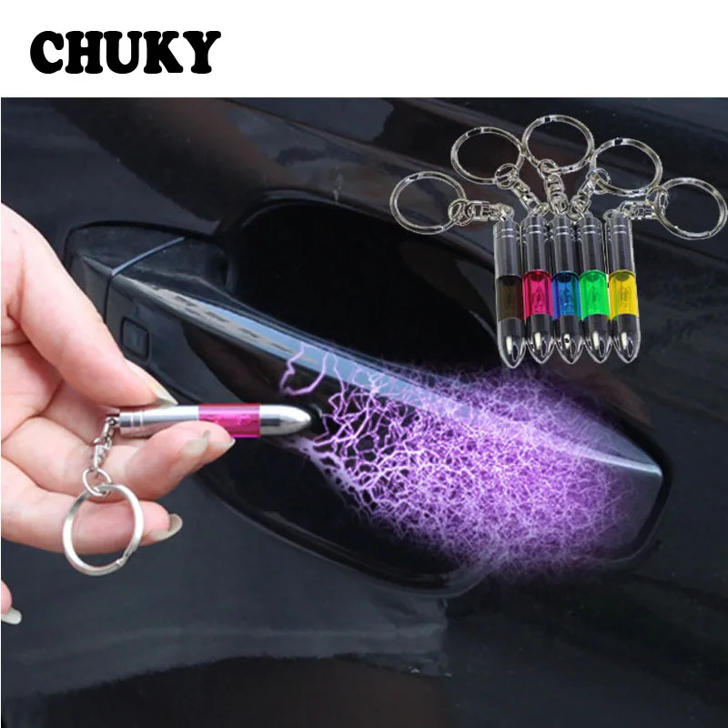 

CHUKY Car Styling Anti Static Keychain Touch Pen Discharger Keyring For Honda Civic 2017 Skoda Octavia a7 a5 Mazda 3 6 CX-5
