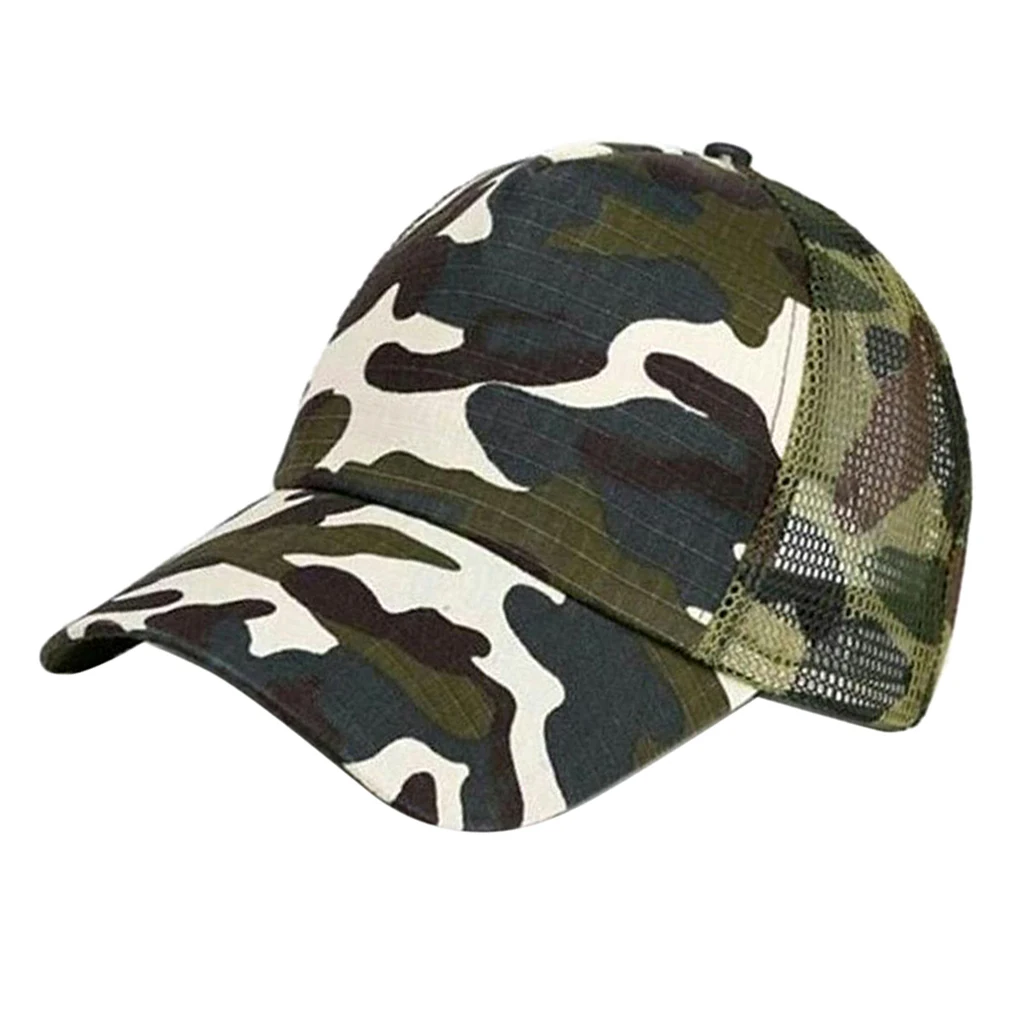 

Unisex Baseball Cap Camouflage Adjustable Cap for Men Women Hat Sun Hat Topee
