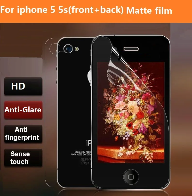 Распродажа! 1 пара антибликовых матовых пленок для iphone 4 5 6 6S 7 8 Plus X XS XR MAX защита