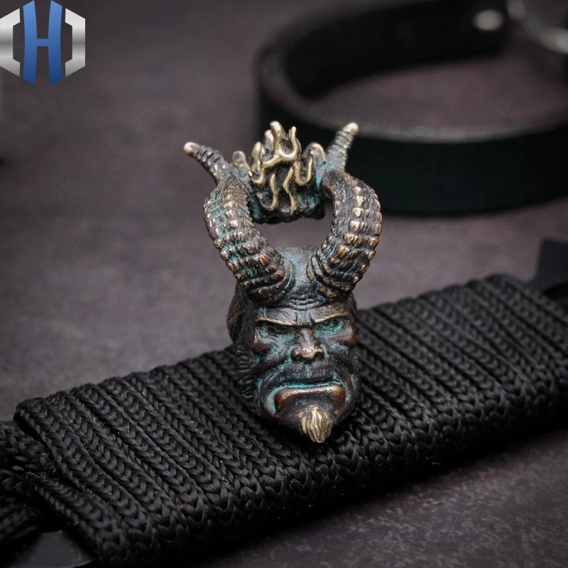 

Original Hell Baron Knife Umbrella Pendant EDC Pendant Handmade DIY Pendant Knife Beads