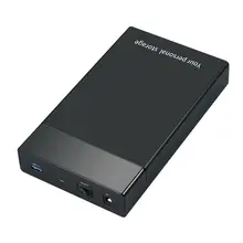 Высокая скорость 2,5 дюймов/3,5 дюймов USB3.0 SATA 1153E коробка для жесткого диска корпус для внешнего жесткого диска с адаптером питания аксессуары