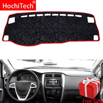 

Rose Pattern Non-slip Dashmat Dash Mat Dashboard Cover Pad Cover Carpet Car Sticker for SUZUKI liana a6 2014-2016 Car Styling
