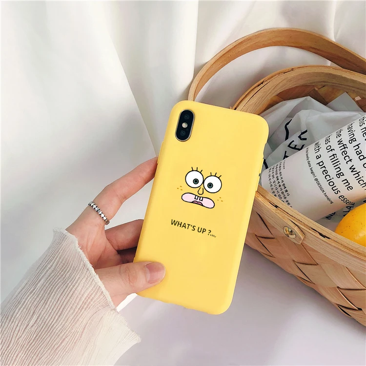 

Cartoon Case For iPhone X xr xs max Case Cute Animal Funny PC Phone Cases For iPhone 7 6 S 6S 8 Plus Soft silicone case